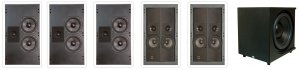 Phase 525 Series In-Wall DP1052 IW (black)(system)