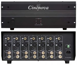 Earthquake Sound CINENOVA 7 7-Channel Class A/B Amplifier Black 