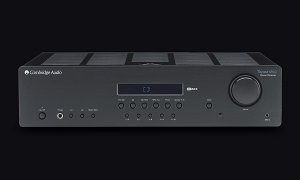 Cambridge Topaz SR10 POWERFUL FM/AM STEREO RECEIVER (black)(each)