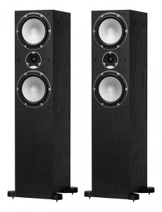 Tannoy Mercury 7.4 Floorstanding Speakers (Black Oak)(each)