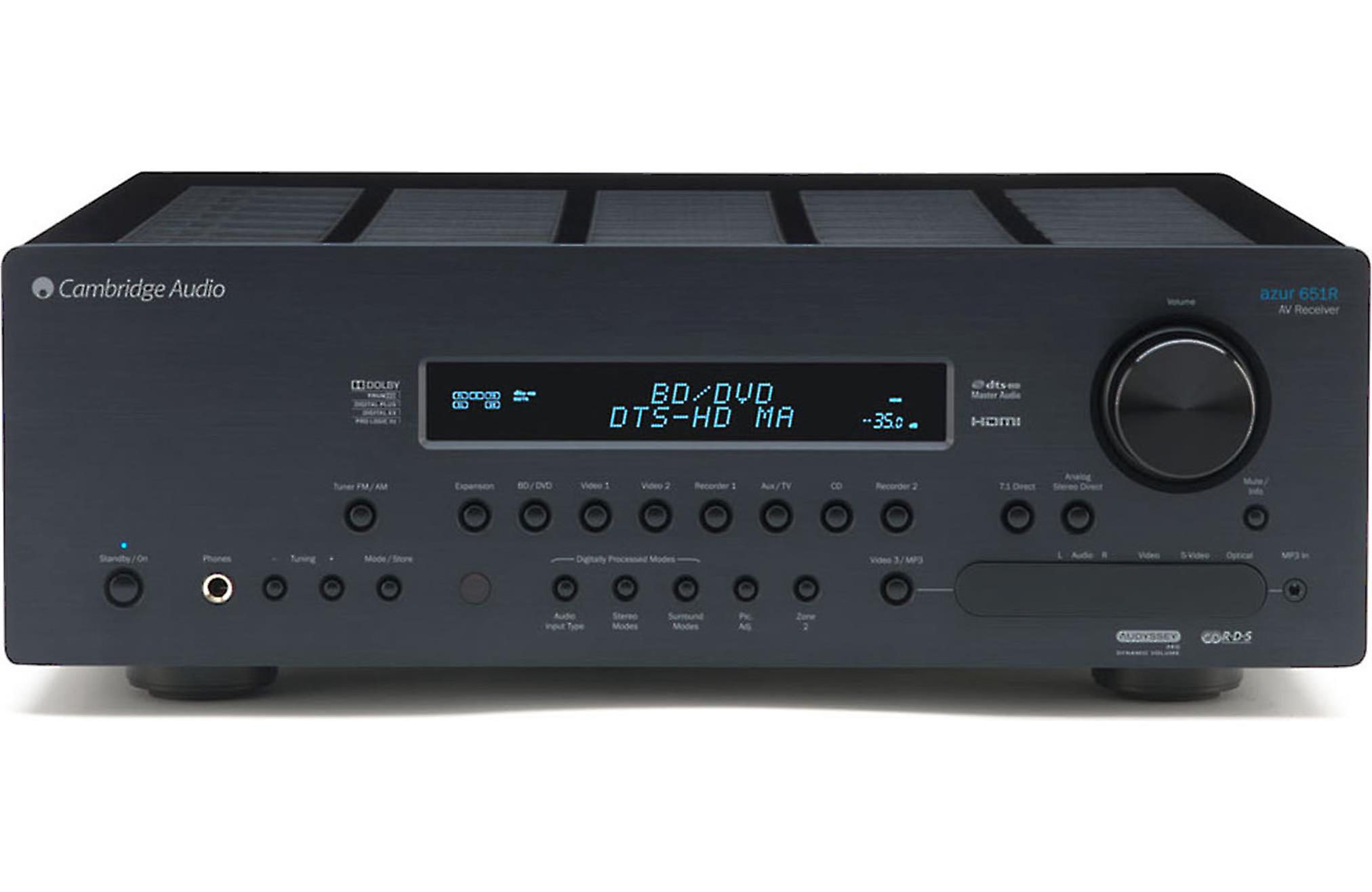 Cambridge Azur 651R 7.1 Audio /Video Receiver (black)(each) - Click Image to Close