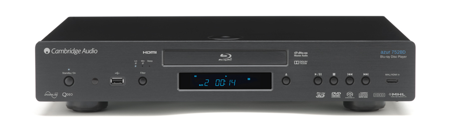 Cambridge Azur 752BD Universal Upsampling Blu-ray, DVD & SACD player (black)(each) - Click Image to Close