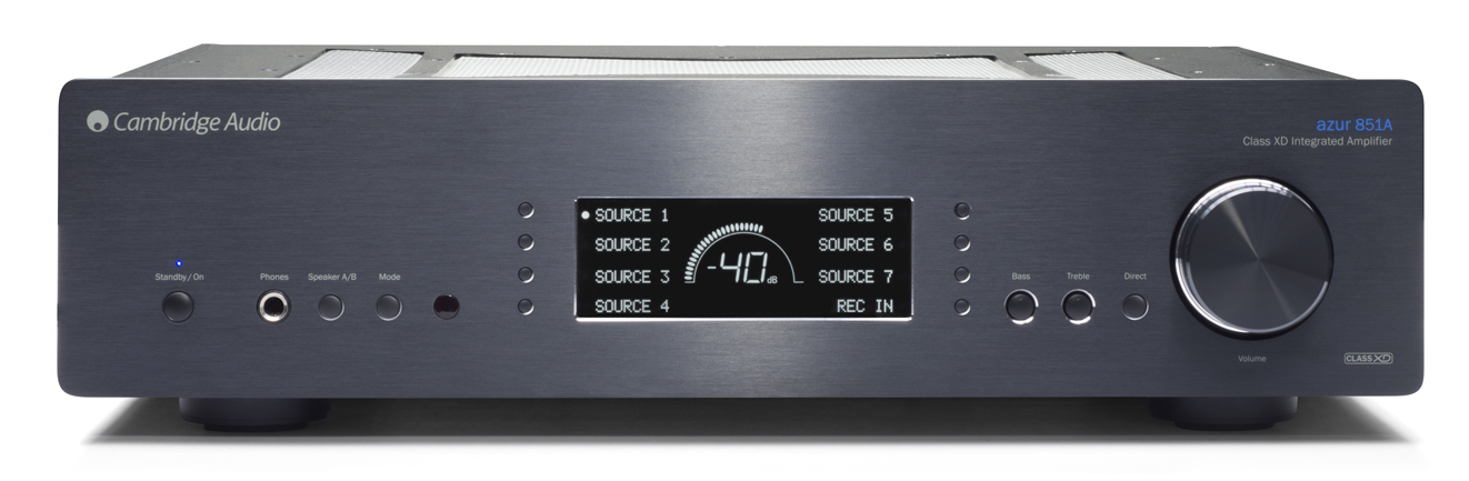 Cambridge Azur 851A Flagship Integrated Class XD Amplifier (black)(each) - Click Image to Close