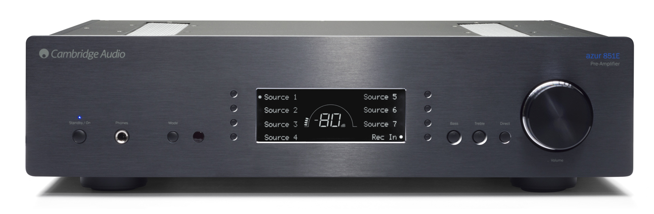 Cambridge Azur 851E Flagship Preamplifier (black)(each) - Click Image to Close