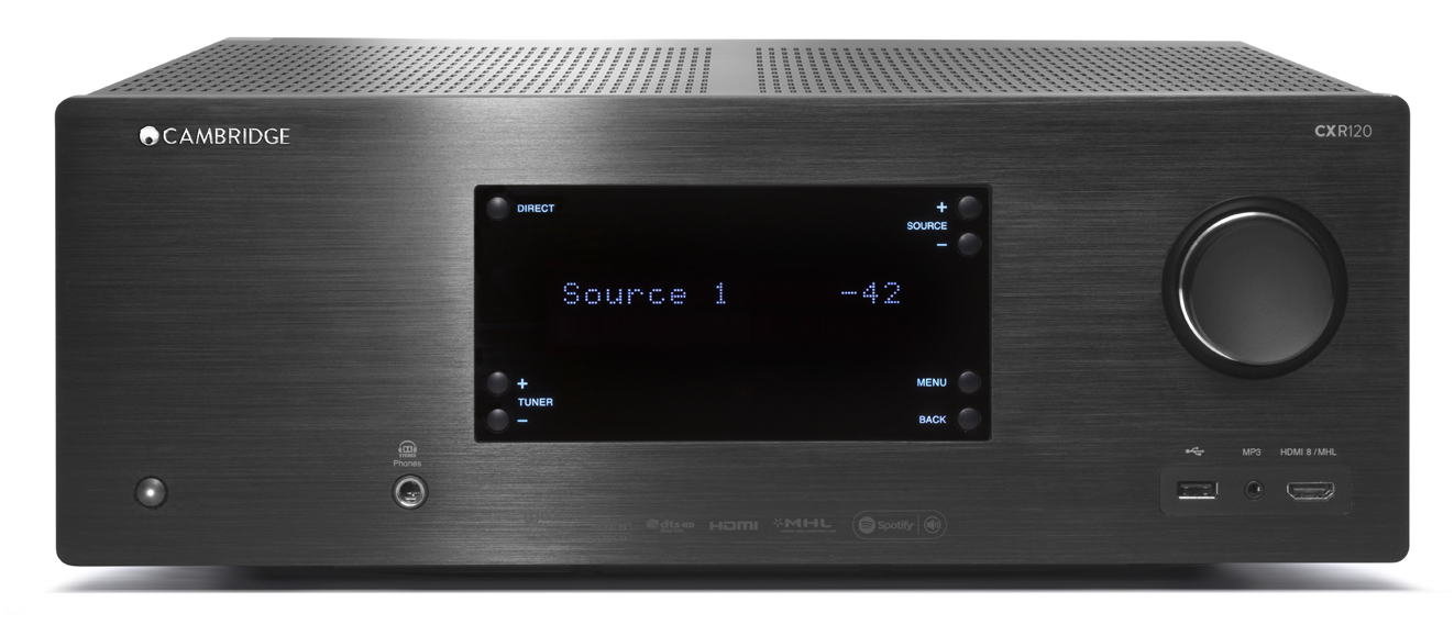 Cambridge CXR120 120W AV Receiver (black)(each) - Click Image to Close