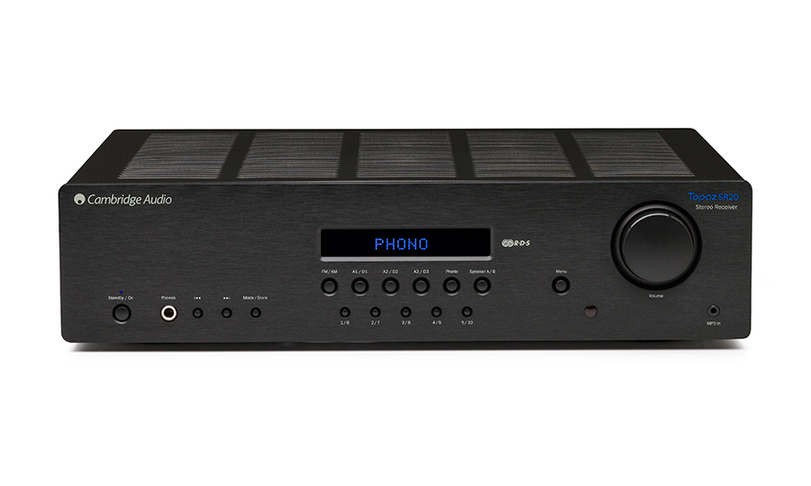 Cambridge Topaz SR20 POWERFUL FM/AM STEREO RECEIVER (black)(each) - Click Image to Close