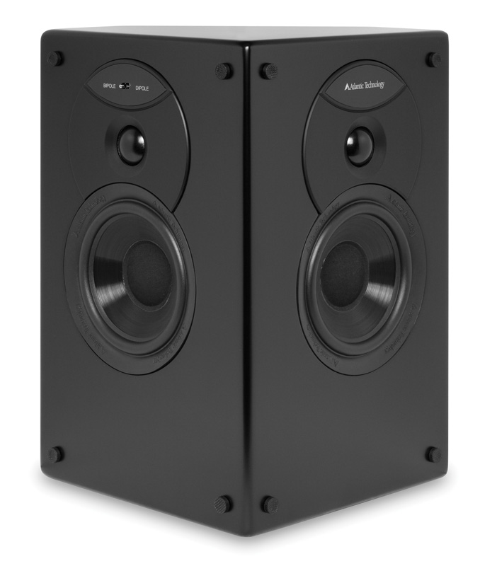 Atlantic Technology 4400 SR Speakers (Black)(pair) - Click Image to Close