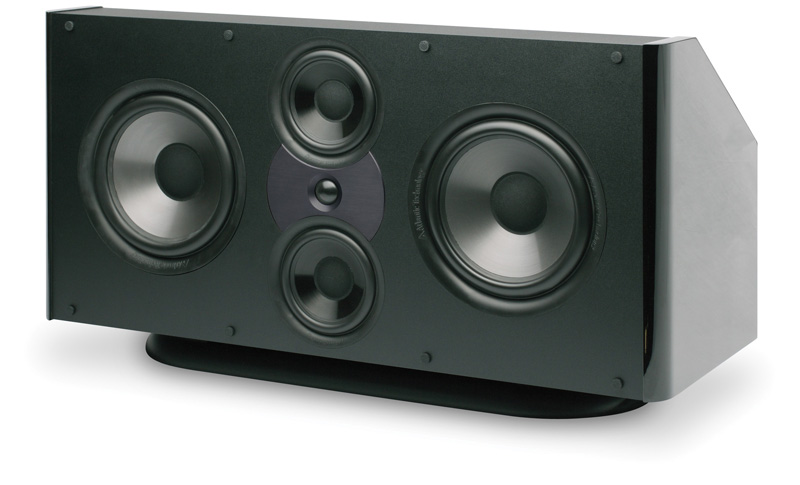 Atlantic Technology 8200e C Center Channel Speaker (Gloss Black) - Click Image to Close