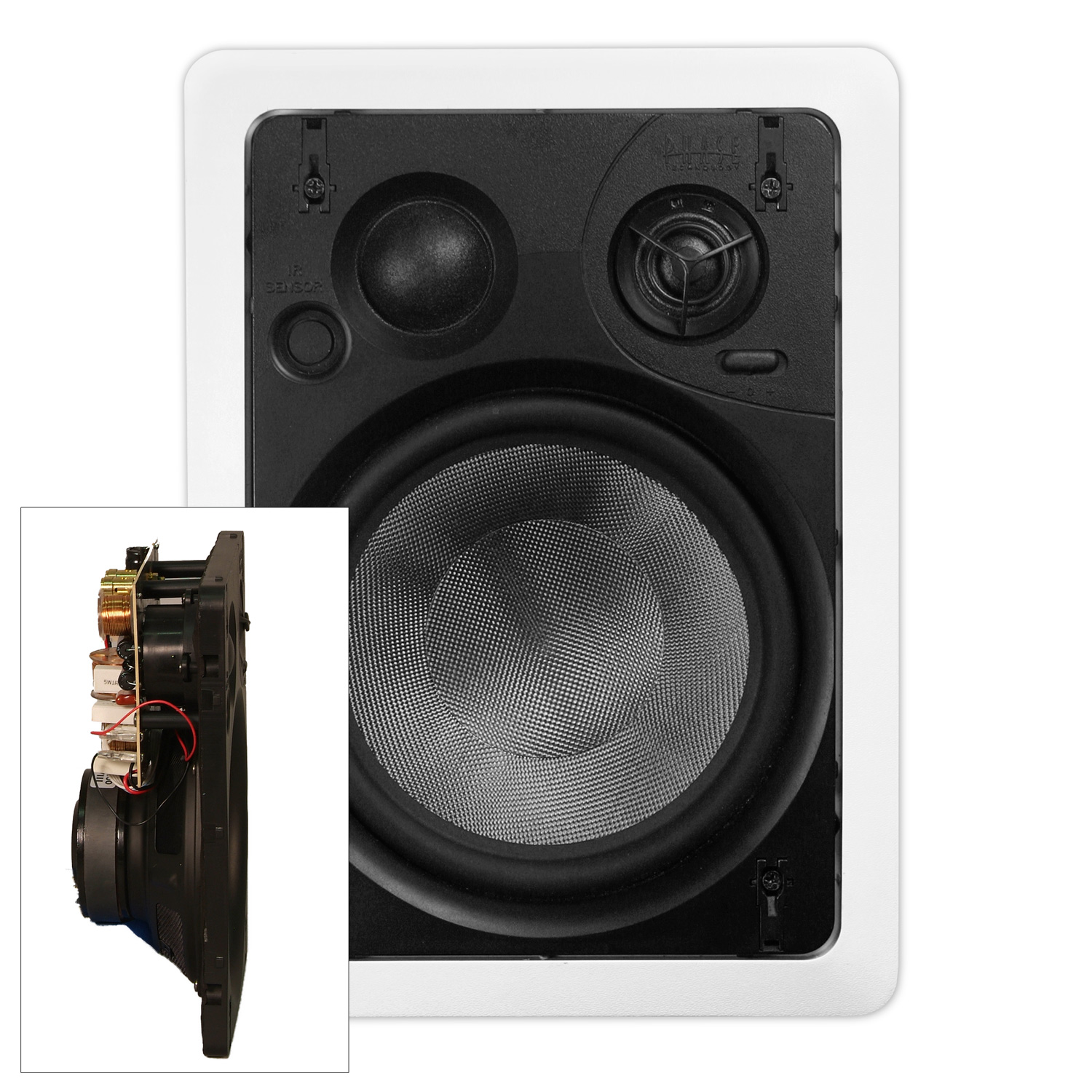 Phase CI70 VIII 3-way in-wall speaker (each) - Click Image to Close