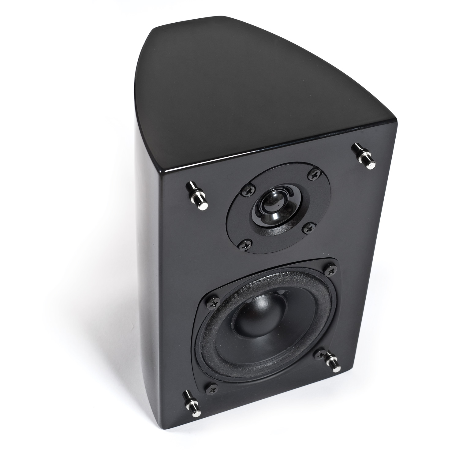 Phase CineMicro Satellite 2-way bookshelf speaker (black)(each) - Click Image to Close