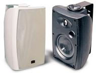 Phase SPF25 2-way surface-mount speaker (white)(each)